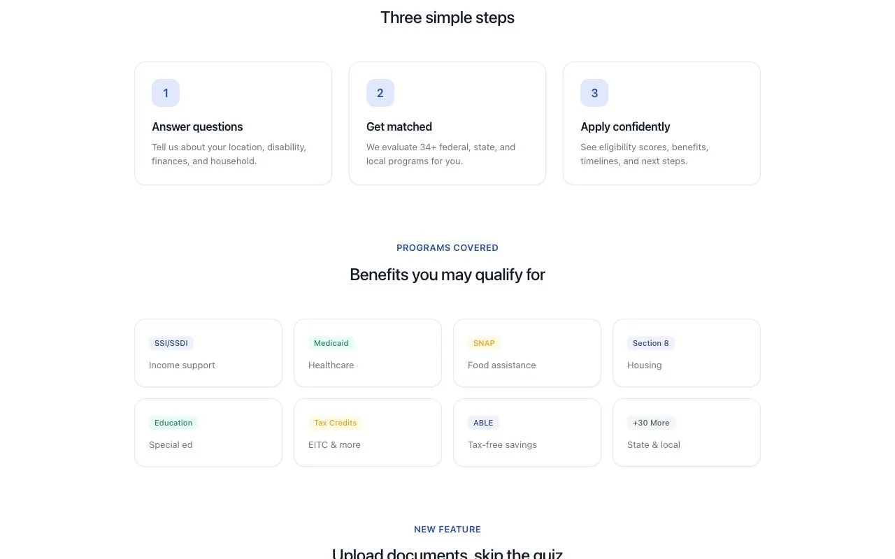 Care Navigator quiz question about household income