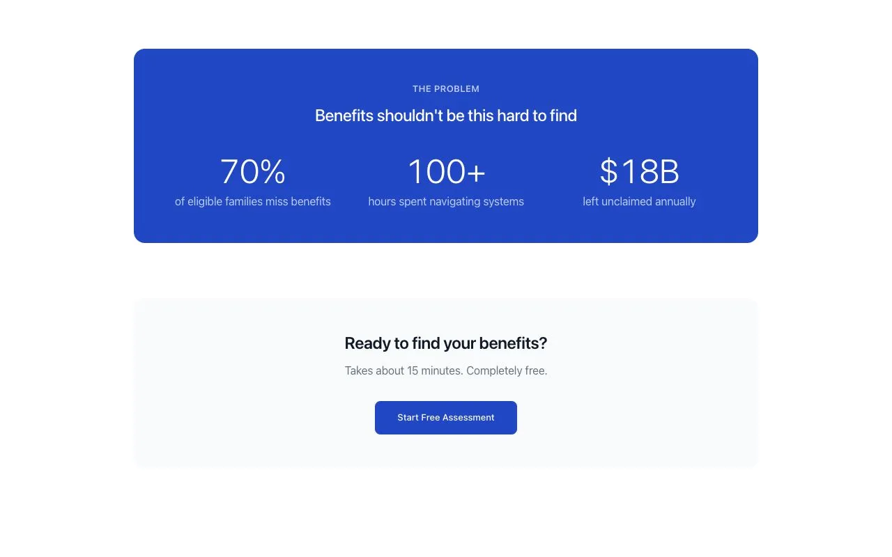 Care Navigator program details with application links